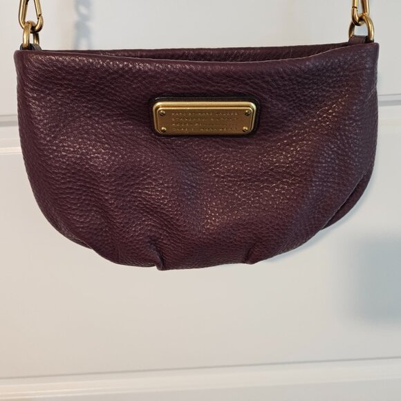 Marc by Marc Jacobs Leather Crossbody - Wine/Burgandy - Picture 1 of 9